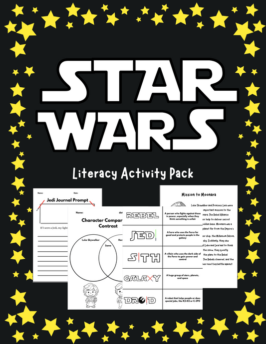 Star Wars Literacy Activity Pack