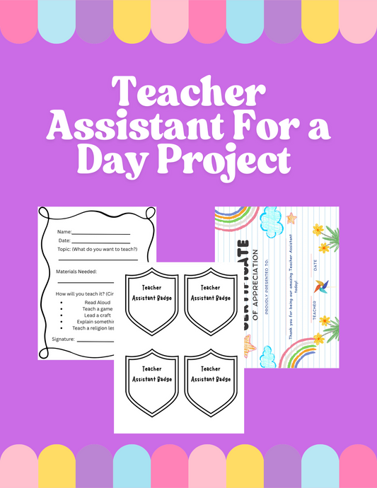 Teacher Assistant for a Day Project