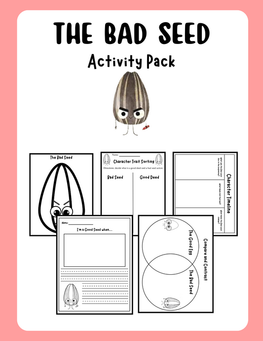 The Bad Seed Activity Pack