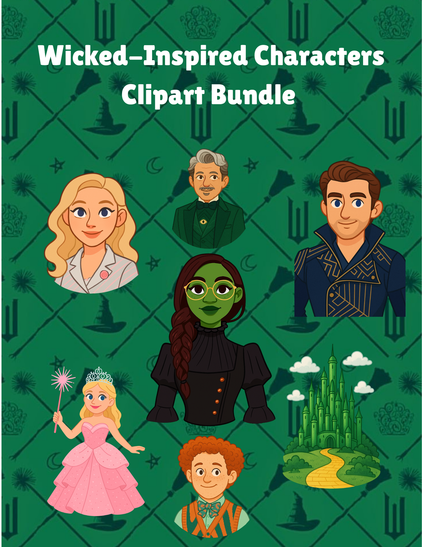 Wicked Inspired Clipart